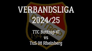 Verbandsliga WTTV 202425  Felix de Hond vs Andrzej Borkowski [upl. by Yrannav308]