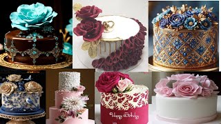 Rose theme cake ideas  Rose theme cake designs  Rose theme cake images  foodfusion [upl. by Hoem402]