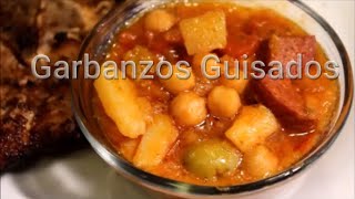 Garbanzos Guisados con Sabor Puertorriqueño  Video y Receta Puertorriqueña en Español  Episode 405 [upl. by Liagabba140]