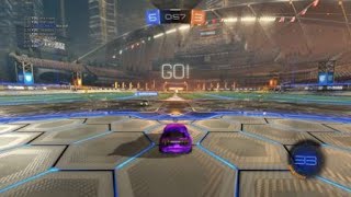 Rocket League ground to air dribble double tap [upl. by Sarina]