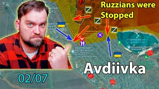 Update from Ukraine  Situation in Avdiivka  Ruzzians were stopped at critical point [upl. by Kudva]