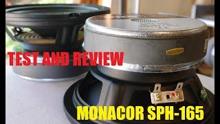 Monacor SPH 165  Test and Review [upl. by Inahpit]