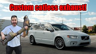 I MADE MY VOLVO XC70 T6 SO MUCH LOUDER [upl. by Rowen]