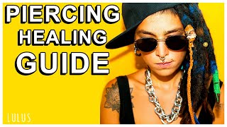 How Your Piercings Heal Step by Step Guide [upl. by Novahc]