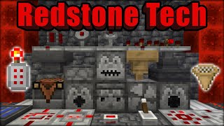 Redstone Tech Addon Minecraft PE MCPE Bedrock Edition Mod [upl. by Ximenez871]