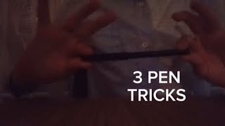 3 INCREDIBLE Pen Magic Tricks Vanish Production Shrink Tutorial [upl. by Bergmans]