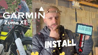 Installing A Garmin Zumo XT on the Husqvarna Norden 901 [upl. by Troxell]