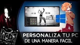 Personalizar Windows 10  Estilo Elegante [upl. by Binette106]