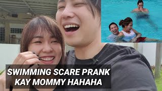 SWIMMING SCARE PRANK JaiGa [upl. by Dekow131]