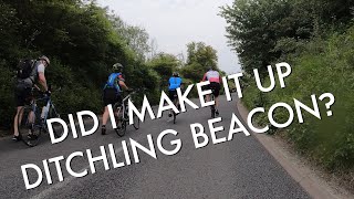 London to Brighton Bike Ride 2023 Ditchling Beacon [upl. by Etolas176]