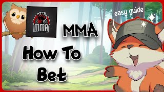 How to Bet on MMA  GG [upl. by Fredella61]