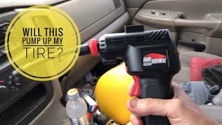 Handheld air compressor amp winter storm clean up [upl. by Oeram]