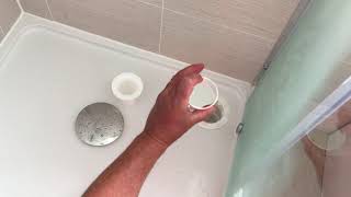 HOW TO Clean A Shower Trap [upl. by Bobbette886]