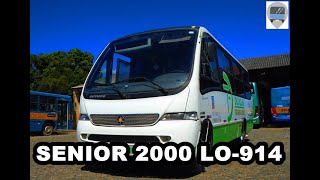 MARCOPOLO SENIOR 2000 MERCEDESBENZ LO914 DA EMPRESA DOUGLAS FRETAMENTO E TURISMO MICRO [upl. by Torp]