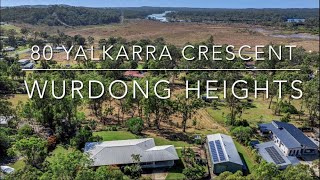 80 Yalkarra Crescent Wurdong Heights [upl. by Ellehctim]