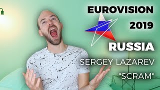 🇷🇺 Russia  Sergey Lazarev quotScreamquot  My reaction Eurovision 2019 [upl. by Odrawde]