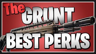 The BEST PERKS for The Grunt in Fortnite Save the World [upl. by Cirdet]