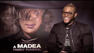 MADEA FAMILY FUNERAL 2019 Interview with Tyler Perry [upl. by Eillom269]