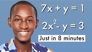 JAMB Maths Online Tutorial 2025 Likely Questions On Quadratic Simultaneous Equation [upl. by Athallia]