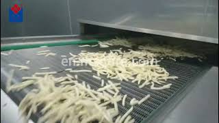 Fluidized bed freezer for chips [upl. by Gurias]