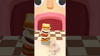 Sandwich 🥪 run gameplay walkthrough level 8 shorts trending [upl. by Halyak]