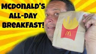 McDonalds® ALLDAY BREAKFAST [upl. by Marthena]