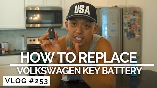 How to Replace Volkswagen Key Battery [upl. by Zil]