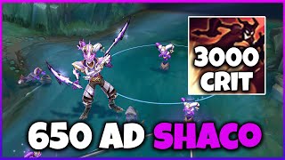 650 Ad Shaco Tek Düz Vuruş 3000 Kritik [upl. by Hephzipa]