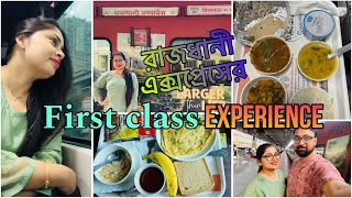 Rajdhani Express 1st Class AC Experience Couple coupe  Review [upl. by Adila]