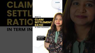 Claim Settlement Ratio in Term Insurance  Explained [upl. by Imrots]