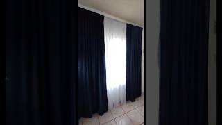 Mira como hice estás cortinas muy fáciles de realizar diy homedecor [upl. by Bridges]