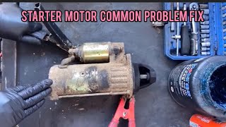 Starter motor common problem fix easily autorepairpoint [upl. by Reywas213]