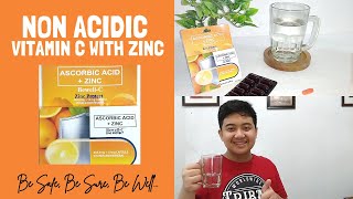 NON ACIDIC VITAMIN C WITH ZINC  Boost Immune System  BewellC [upl. by Nekcerb]