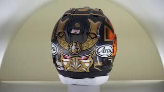 Arai RX7V Pedrosa Spirit Gold [upl. by Nigel]