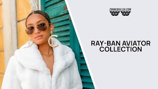 RayBan Aviator Zonnebrillen bestel je op Zonnebrillencom [upl. by Etnomed]