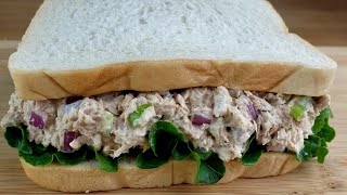 The Best Tuna Salad Sandwich  Mama Bois Kitchen [upl. by Eenattirb]