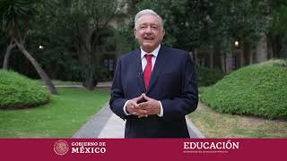 Capsula 1 del mensaje especial del presidente Andrés Manuel López Obrador para maestras y maestros [upl. by Ronnoc]