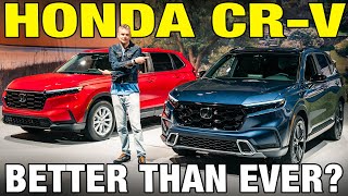 2023 Honda CRV First Look  A Fresh Redesign for Hondas Small SUV  Price Interior Engine amp More [upl. by Mathis380]