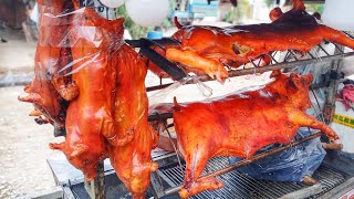 The most delicious pork stall in Cambodia street food [upl. by Poppy]