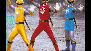 Hurricanger Music Kage To Narite Aku Wo Utsu [upl. by Plumbo]