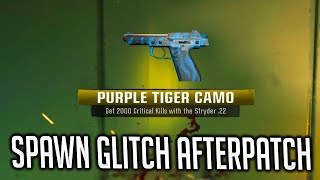 TERMINUS SPAWN GLITCH AFTERPATCH UNLIMITED XP amp CAMOS ZOMBIE GLITCHES [upl. by Azer566]