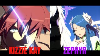 Guilty Gear Strive Kizzie Kay Ky VS Zephyr Dizzy High Level Gameplay [upl. by Gerald126]