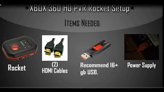 How to Setup an HD PVR Rocket for Xbox 360 [upl. by Sissy666]