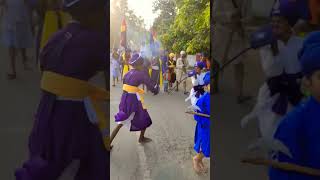 Akali phoola singh part 1 🔥 khalsa jathedar gatkalovers gatka nagarkirtan [upl. by Tessie]