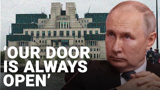 MI6 spy chief Russians invited to ‘join hands’ with MI6 [upl. by Attennaej]