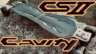 CAVITY CS 2 electric skateboard review [upl. by Cheke]