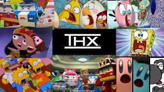 Kirby Blue Kirby Black Yoshi amp Everyone Gets Scared of the THX Logo Remeke 2nd Most Popular [upl. by Nalyr]