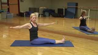 Pilates Spine Twist Pulse [upl. by Cirtap]