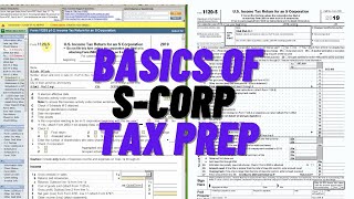 Beginning a new S Corp Tax Return Preparation [upl. by Nawed]