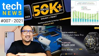 Poco Samsung Apple Realme dan Penjualan Laptop yang Meningkat TechNews 2021 7 [upl. by Olag]